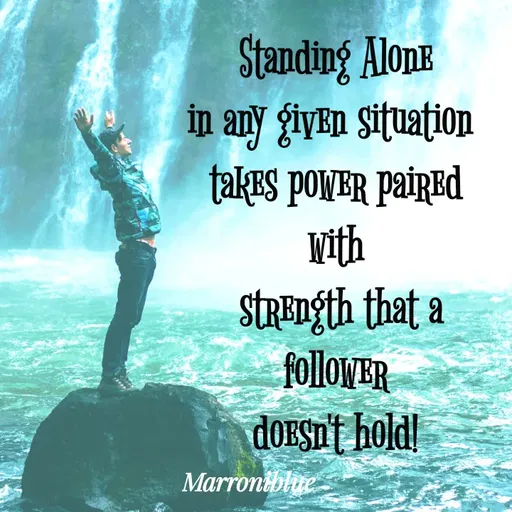 Quote by Marroni Blue -  - Made using Quotes Creator App, Post Maker App