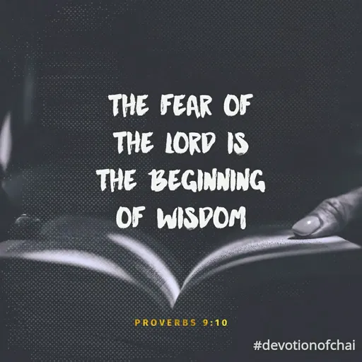 Quote by maria victoria alfonso - THE FEAR OF
THE LORD IS
THE BEGINNING
OF WISDOM
PROVERBS 9:10
#devotionofchai
 - Made using Quotes Creator App, Post Maker App