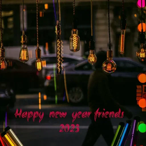 Quote by Raj Kumar Dubey - Happy  new  year friends 
2023  - Made using Quotes Creator App, Post Maker App