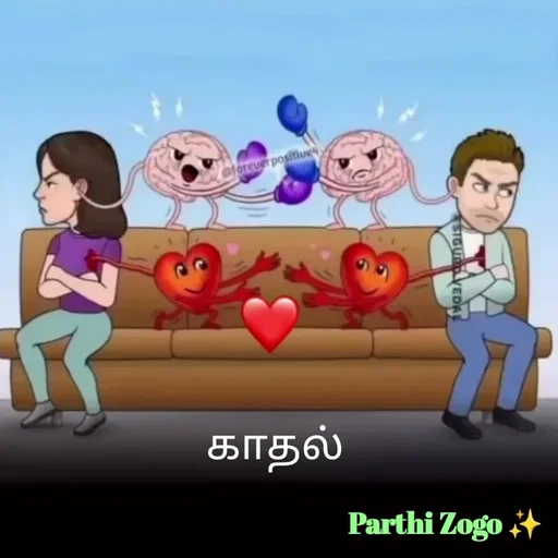 Quote by Parthi Zogo - காதல்  - Made using Quotes Creator App, Post Maker App