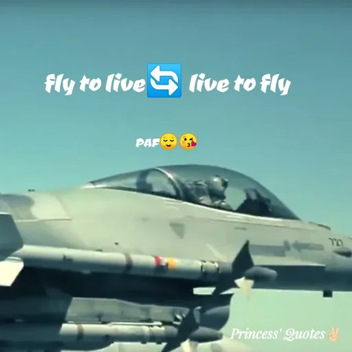 Quote by Wajid ali khan - fly to live live to fly
PAF
727
Princess' Quotes
 - Made using Quotes Creator App, Post Maker App