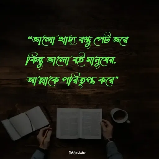 Quote by Jakiya Akter - Double tap to change text. - Made using Quotes Creator App, Post Maker App