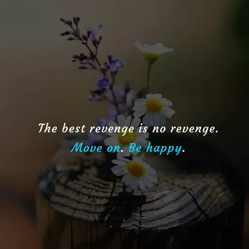 Quote by Akifa🌹 - The best revenge is no revenge.
Move on. Be happy. - Made using Quotes Creator App, Post Maker App