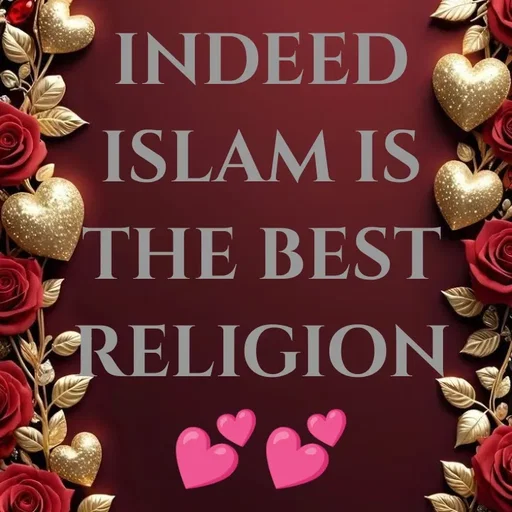 Quote by Nehayat Ilm - INDEED ISLAM IS THE BEST RELIGION 💕💕 - Made using Quotes Creator App, Post Maker App
