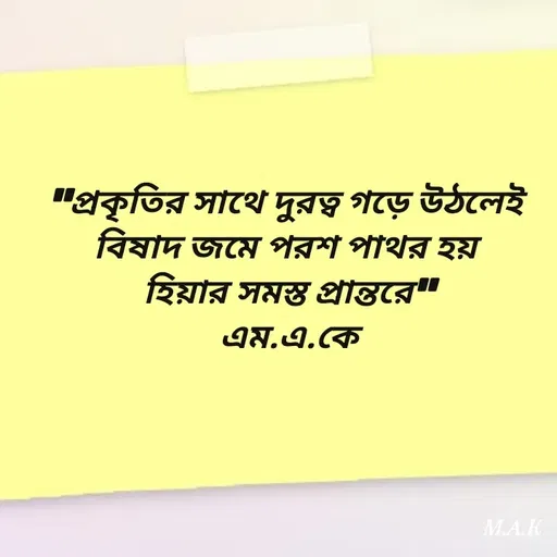 Quote by MAHFUJA AKTER M.A.K -  - Made using Quotes Creator App, Post Maker App
