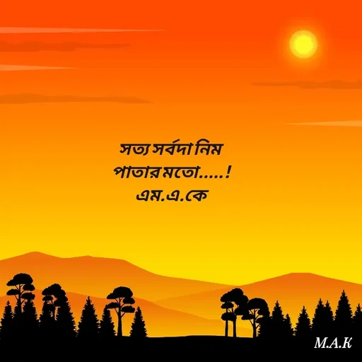 Quote by MAHFUJA AKTER M.A.K -  - Made using Quotes Creator App, Post Maker App