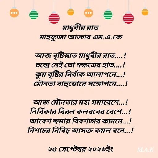 Quote by MAHFUJA AKTER M.A.K -  - Made using Quotes Creator App, Post Maker App