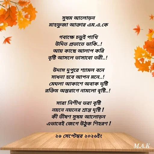 Quote by MAHFUJA AKTER M.A.K -  - Made using Quotes Creator App, Post Maker App