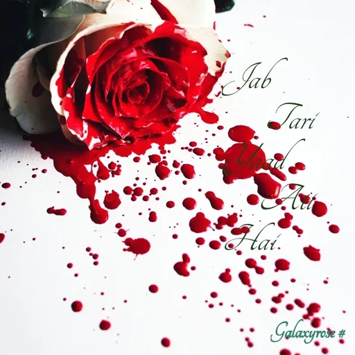 Quote by Galaxyrose - Jab
       Tari  
Yaad
      Ati 
Hai - Made using Quotes Creator App, Post Maker App