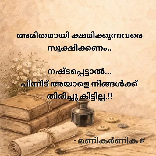 Quote by മണി കർണിക -  - Made using Quotes Creator App, Post Maker App