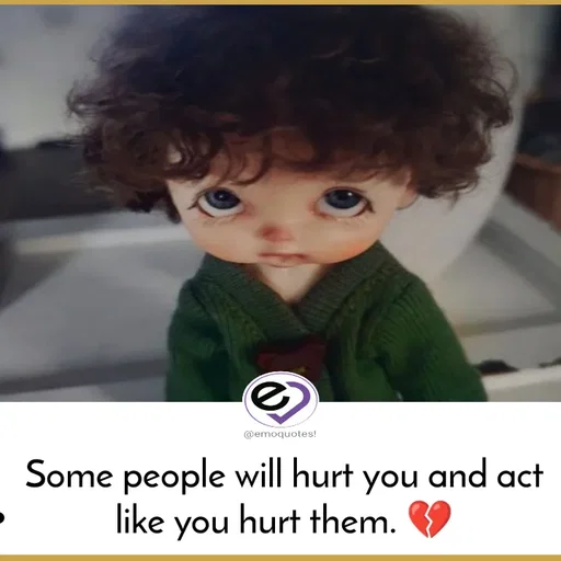 Quote by SilentGirlE!04 - Some people will hurt you and act like you hurt them. 💔 - Made using Quotes Creator App, Post Maker App