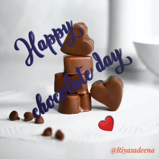 Quote by Adeena Riyas - Happy
chocolate day
❤️ - Made using Quotes Creator App, Post Maker App
