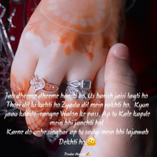 Quote by Devdas Masum - Jab dheeme dheeme hansti ho. Us barish jaisi lagti ho
Thori dil ki kahti ho Zyada dil mein rakhti ho. Kyun jaau kapde-rangne Walon ke pass. Ap tu Kale kapde mein bhi janchti hol
Karne do unhe singhar ap tu sadgi mein bhi lajawab Dekhti ho.🫠

Devdas Masum.✍️ - Made using Quotes Creator App, Post Maker App
