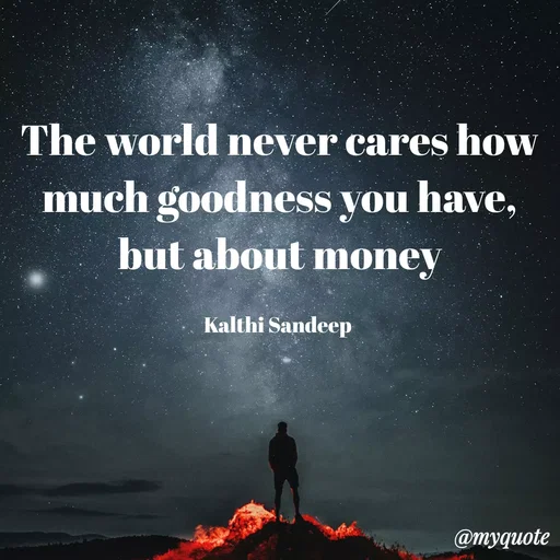 Quote by KALTHI SANDEEP -  - Made using Quotes Creator App, Post Maker App