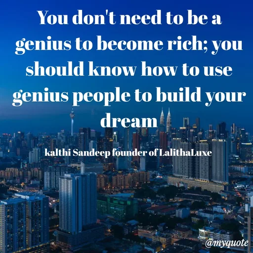 Quote by KALTHI SANDEEP -  - Made using Quotes Creator App, Post Maker App