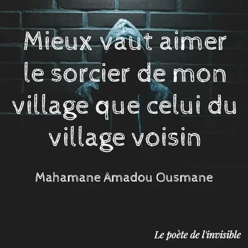 Quote by Mahamane Amadou Ousmane -  - Made using Quotes Creator App, Post Maker App