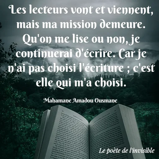 Quote by Mahamane Amadou Ousmane -  - Made using Quotes Creator App, Post Maker App