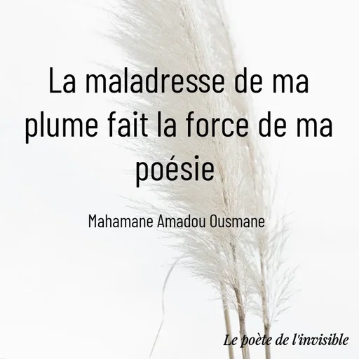 Quote by Mahamane Amadou Ousmane -  - Made using Quotes Creator App, Post Maker App