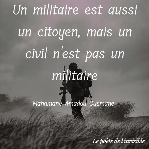 Quote by Mahamane Amadou Ousmane -  - Made using Quotes Creator App, Post Maker App
