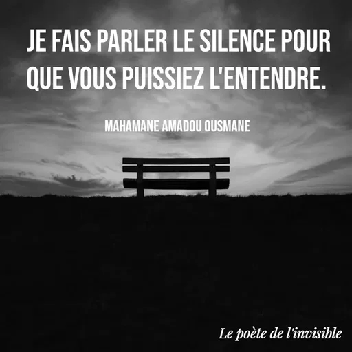 Quote by Mahamane Amadou Ousmane -  - Made using Quotes Creator App, Post Maker App
