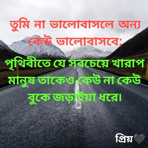 Quote by Partho Modak - তুমি না ভালোবাসলে অন্য কেউ ভালোবাসবে;পৃথিবীতে যে সবচেয়ে খারাপ মানুষ তাকেও কেউ না কেউ বুকে জড়াইয়া ধরে। - Made using Quotes Creator App, Post Maker App