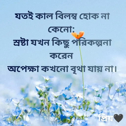 Quote by Partho Modak - যতই কাল বিলম্ব হোক না কেনো:
স্রষ্টা যখন কিছু পরিকল্পনা করেন
অপেক্ষা কখনো বৃথা যায় না। - Made using Quotes Creator App, Post Maker App