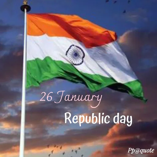 Quote by Radhe..💫 - 26 January Republic day  - Made using Quotes Creator App, Post Maker App