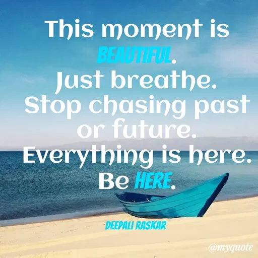 Quote by Deepali Raskar -  - Made using Quotes Creator App, Post Maker App