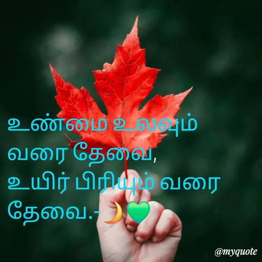 Quote by NILA.M NILA.M - உண்மை உலவும் வரை தேவை,
உயிர் பிரியும் வரை தேவை.-🌙💚
 - Made using Quotes Creator App, Post Maker App