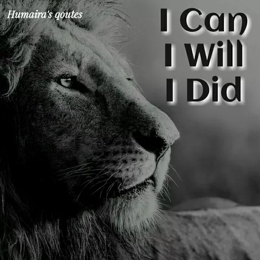 Quote by Best qoutes - I Can
I Will
I Did - Made using Quotes Creator App, Post Maker App
