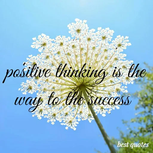 Quote by my quote - positive thinking is the way to the success  - Made using Quotes Creator App, Post Maker App
