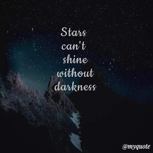 Quote by Sahaya Jenifer - Stars
can't
shine
without
darkness
@тудиоte
 - Made using Quotes Creator App, Post Maker App
