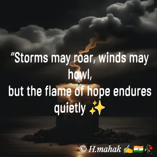Quote by H.Mahak 🇮🇳✍️🥀 -  - Made using Quotes Creator App, Post Maker App