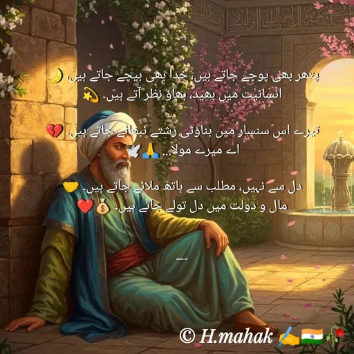 Quote by H.Mahak 🇮🇳✍️🥀 -  - Made using Quotes Creator App, Post Maker App