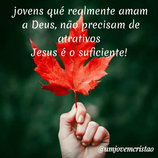 Quote by umjovemcristão - jovens qué reglmente amam
a Deus, não precisam de
atrativos
Jesus é o suficiente!
@umjovemcristao
 - Made using Quotes Creator App, Post Maker App