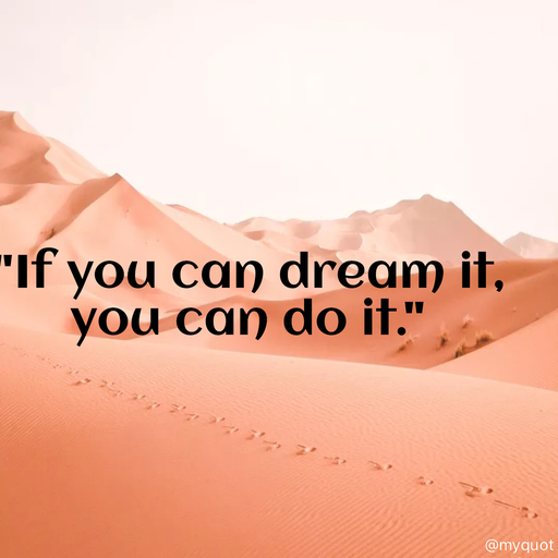 Quote by Rani Tharuni - "If you can dream it, you can do it." - Made using Quotes Creator App, Post Maker App