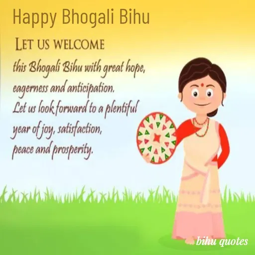 Quote by Neelakshi Goswami - Happy Bhogali Bihu - Made using Quotes Creator App, Post Maker App