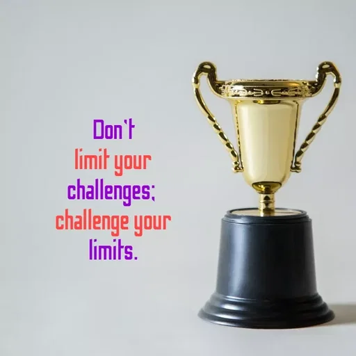 Quote by Lily • - Don't
limit your
challenges;
challenge your
limits.
 - Made using Quotes Creator App, Post Maker App