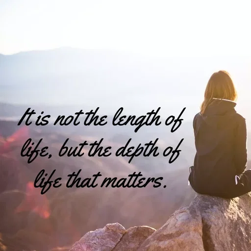 Quote by Lily • - Itis not the length of
Cife, but the depth of
life that matters.
 - Made using Quotes Creator App, Post Maker App