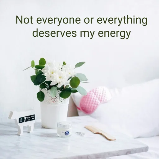Quote by God is in Control - Not everyone or everything deserves my energy - Made using Quotes Creator App, Post Maker App