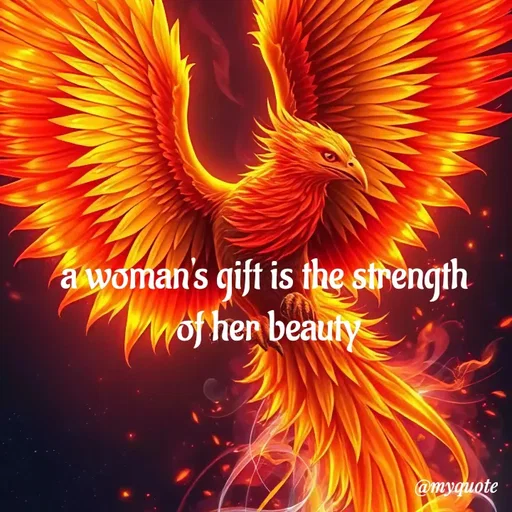 Quote by adriangemini - a woman's gift is the strength 
of her beauty - Made using Quotes Creator App, Post Maker App