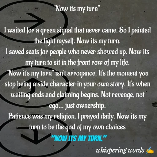 Quote by whispering words ✍️ -  - Made using Quotes Creator App, Post Maker App