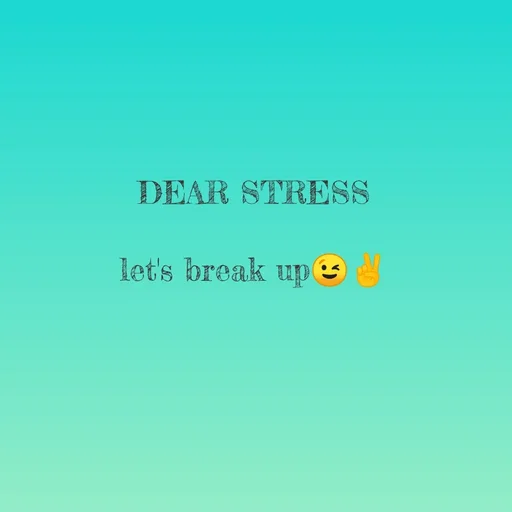 Quote by Krutika Sangode - DEAR STRESS

let's break up😉✌️ - Made using Quotes Creator App, Post Maker App