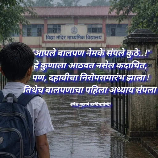 Quote by Ramesh Mukane -  - Made using Quotes Creator App, Post Maker App