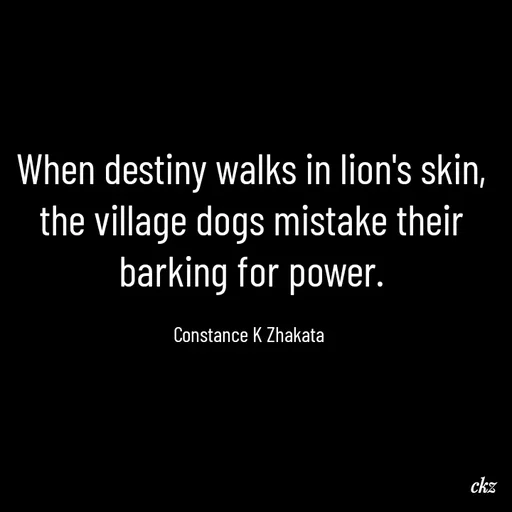 Quote by Constance K Zhakata -  - Made using Quotes Creator App, Post Maker App