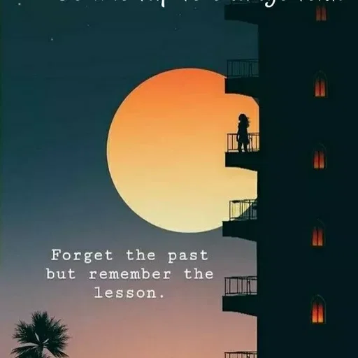 Quote by ashish awasthi - Forget the past
but remember the
lesson.
 - Made using Quotes Creator App, Post Maker App