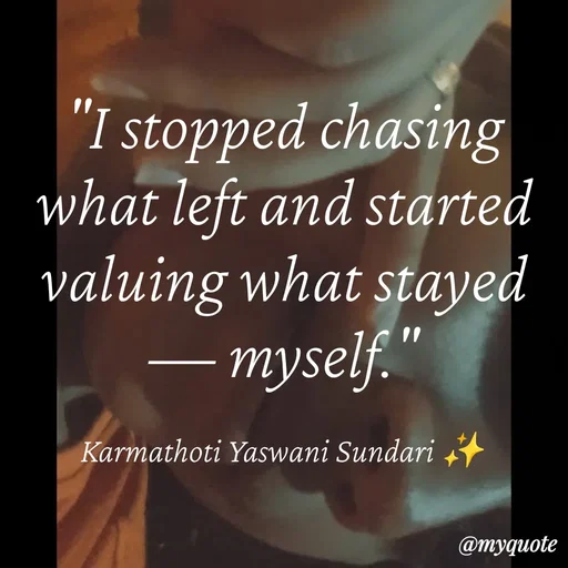 Quote by Karmathoti Yaswani Sundari -  - Made using Quotes Creator App, Post Maker App