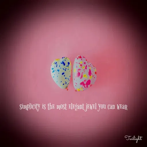 Quote by art world - simplicity is the most elegant jewel you can wear - Made using Quotes Creator App, Post Maker App