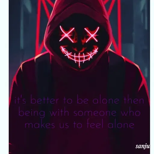 Quote by Art World - it's better to be alone then being with someone who makes us to feel alone - Made using Quotes Creator App, Post Maker App