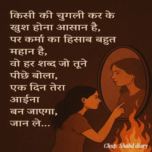Quote by Chup.shabd.diary - Double tap to change text. - Made using Quotes Creator App, Post Maker App